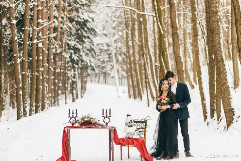 Свадьба зимой Мозырь фото
